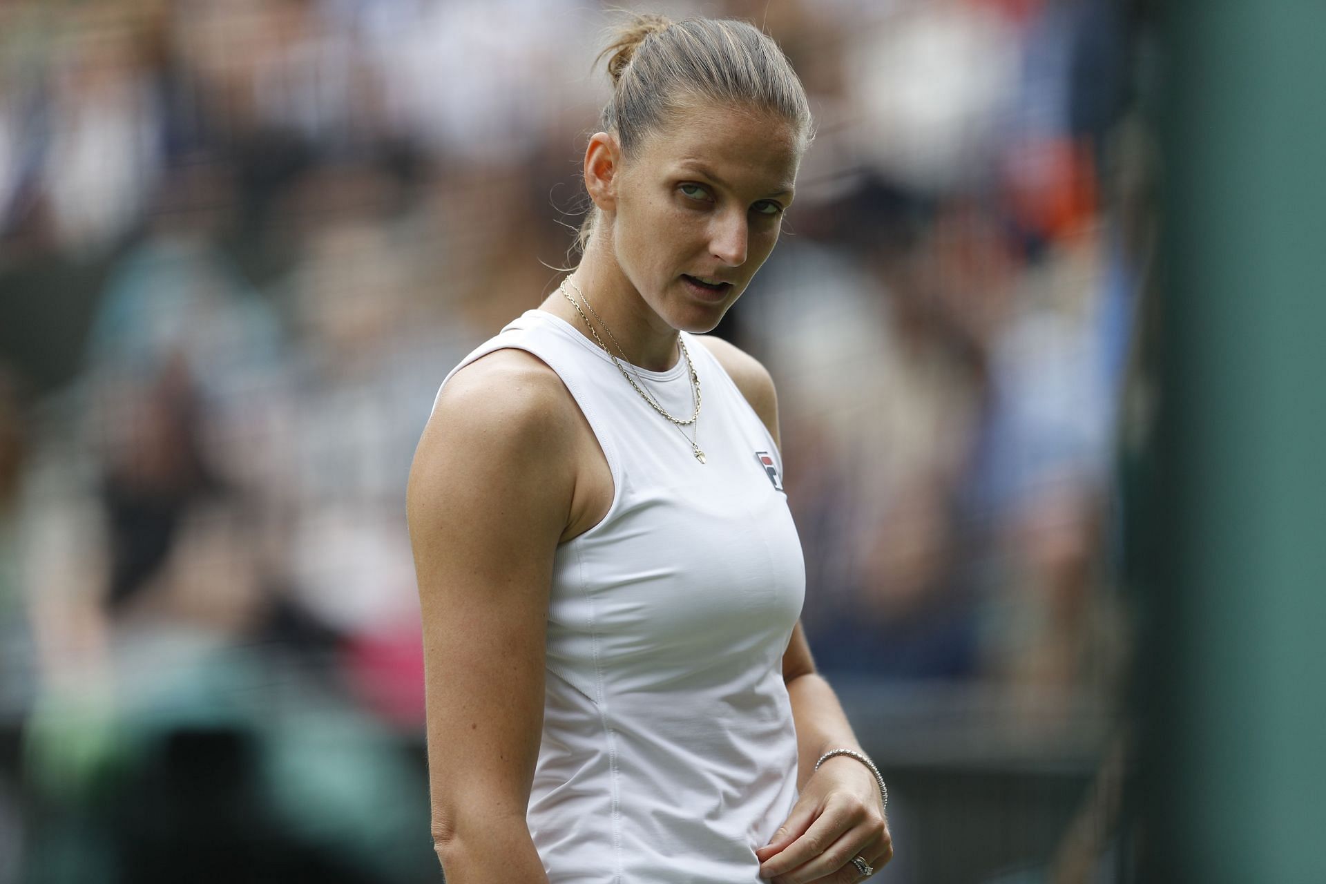 Karolina Pliskova at SW19