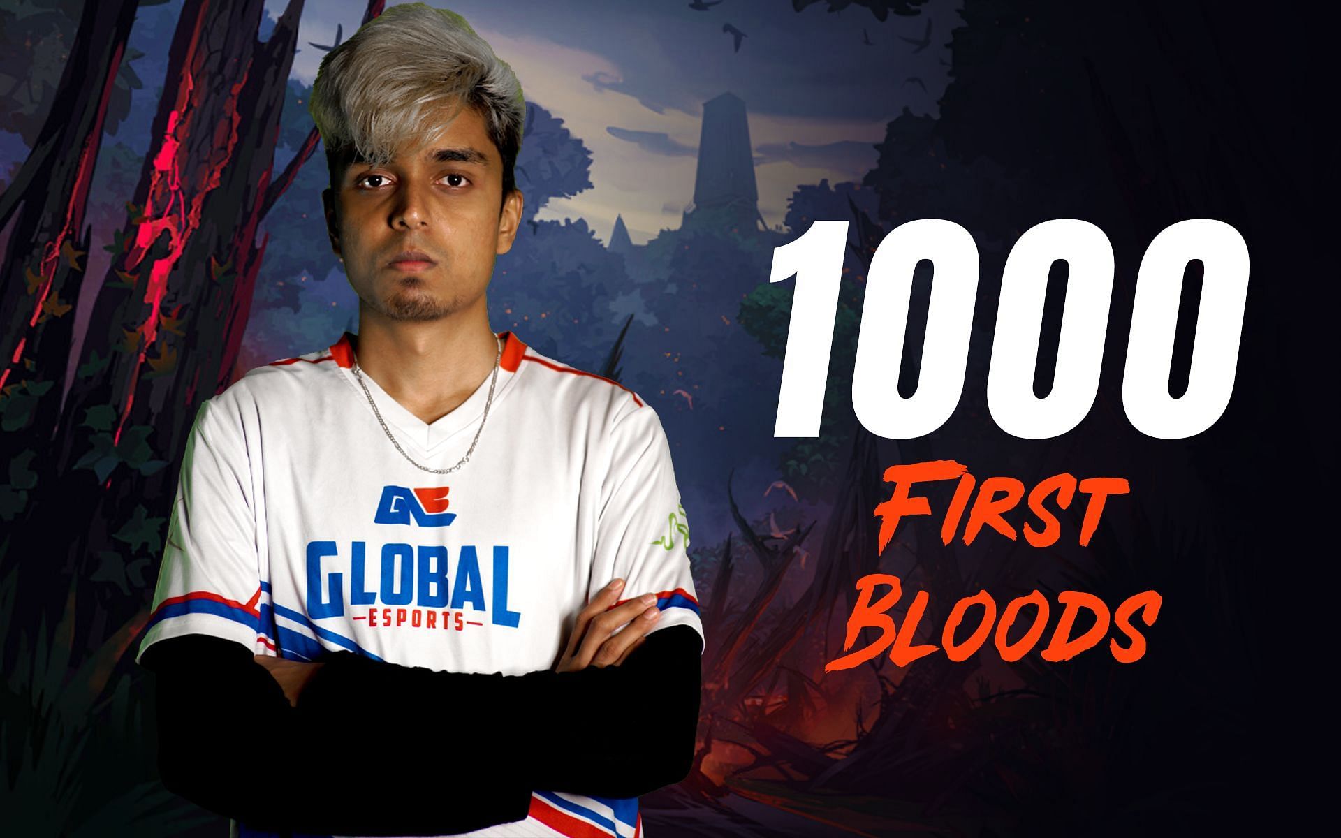 SkRossi, the first Valorant player to hit 1000 First Bloods (Image via Sportskeeda)
