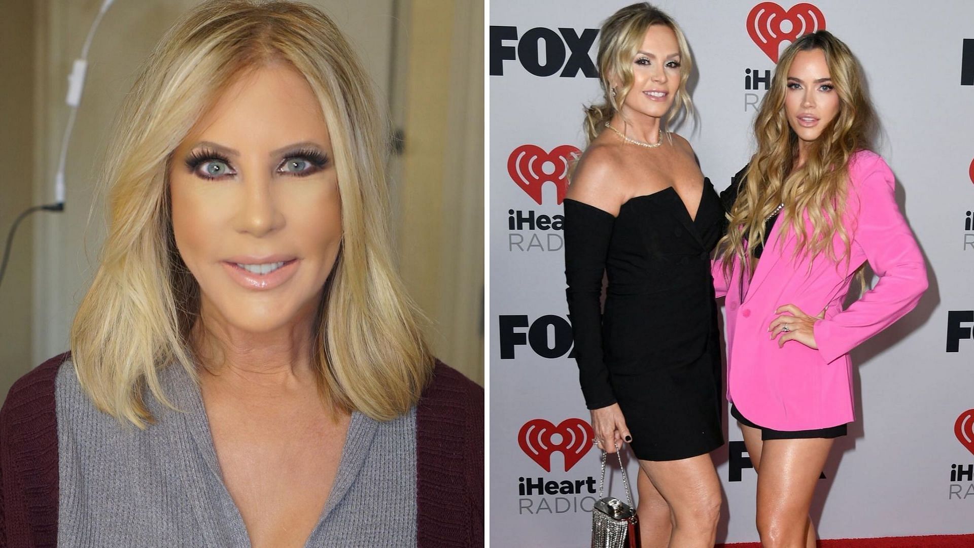 Vicki Gunvalson and Teddi Mellencamp are involved in a feud (Image via Instagram/vickigunvalson, Teddi Mellencamp)