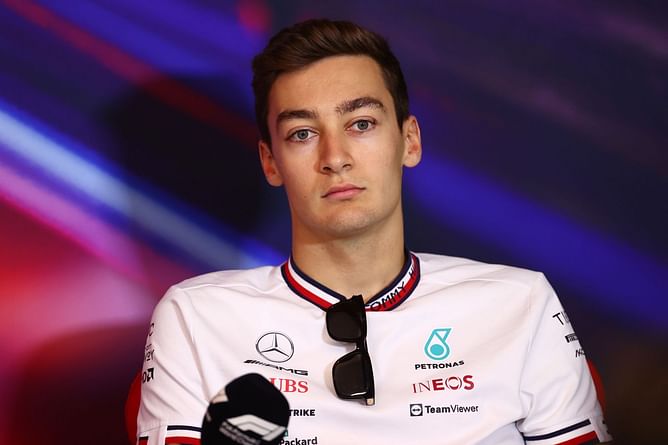 "A bit of a shame to see performance prioritised over safety" - Mercedes' George Russell calls out Red Bull's Max Verstappen and Sergio Perez over changing tracks on porpoising