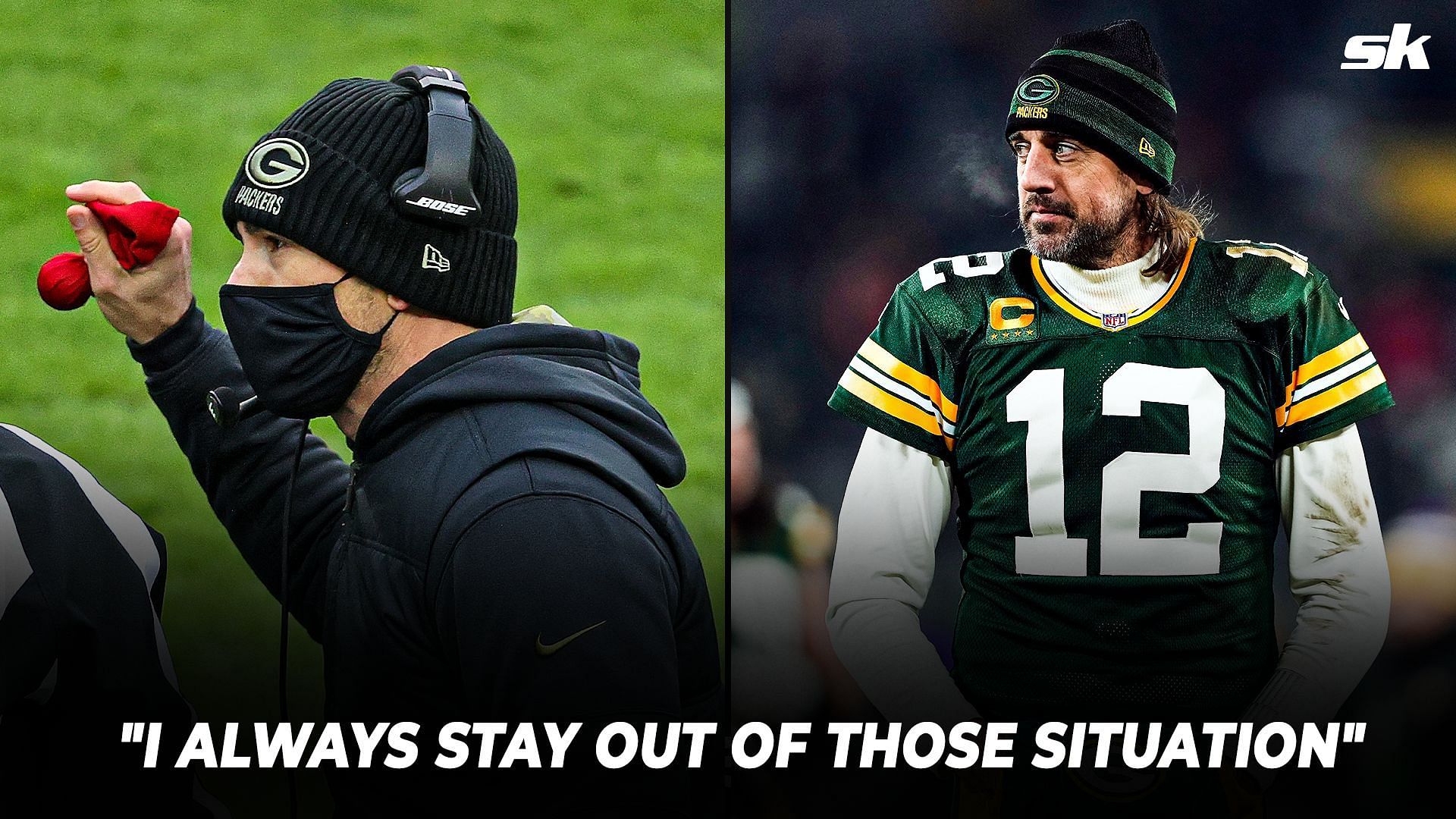 Matt LaFleur wants nothing to do with any Aaron Rodgers drama