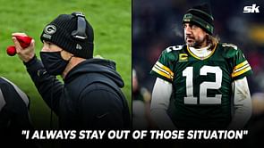 "I always stay out of those situations" - Packers HC doesn't want anything to do with Aaron Rodgers drama