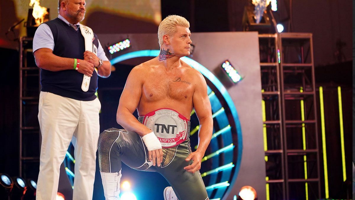 Cody Rhodes is a 3-time TNT Champion.