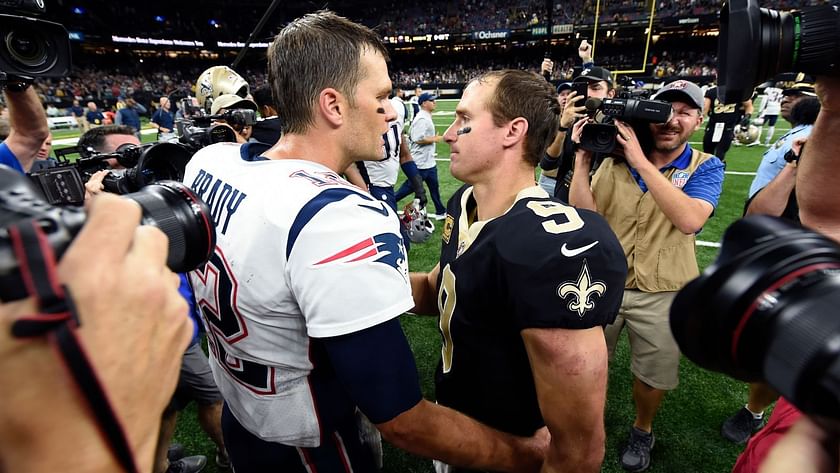 Drew Brees vs Tom Brady Stats Comparison