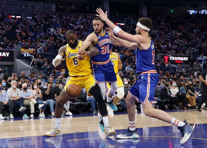 LA Lakers News Roundup: Analyst ranks Draymond Green higher than Carmelo Anthony, Klay Thompson breaks LeBron James’ NBA Playoffs record, and more | June 3rd, 2022