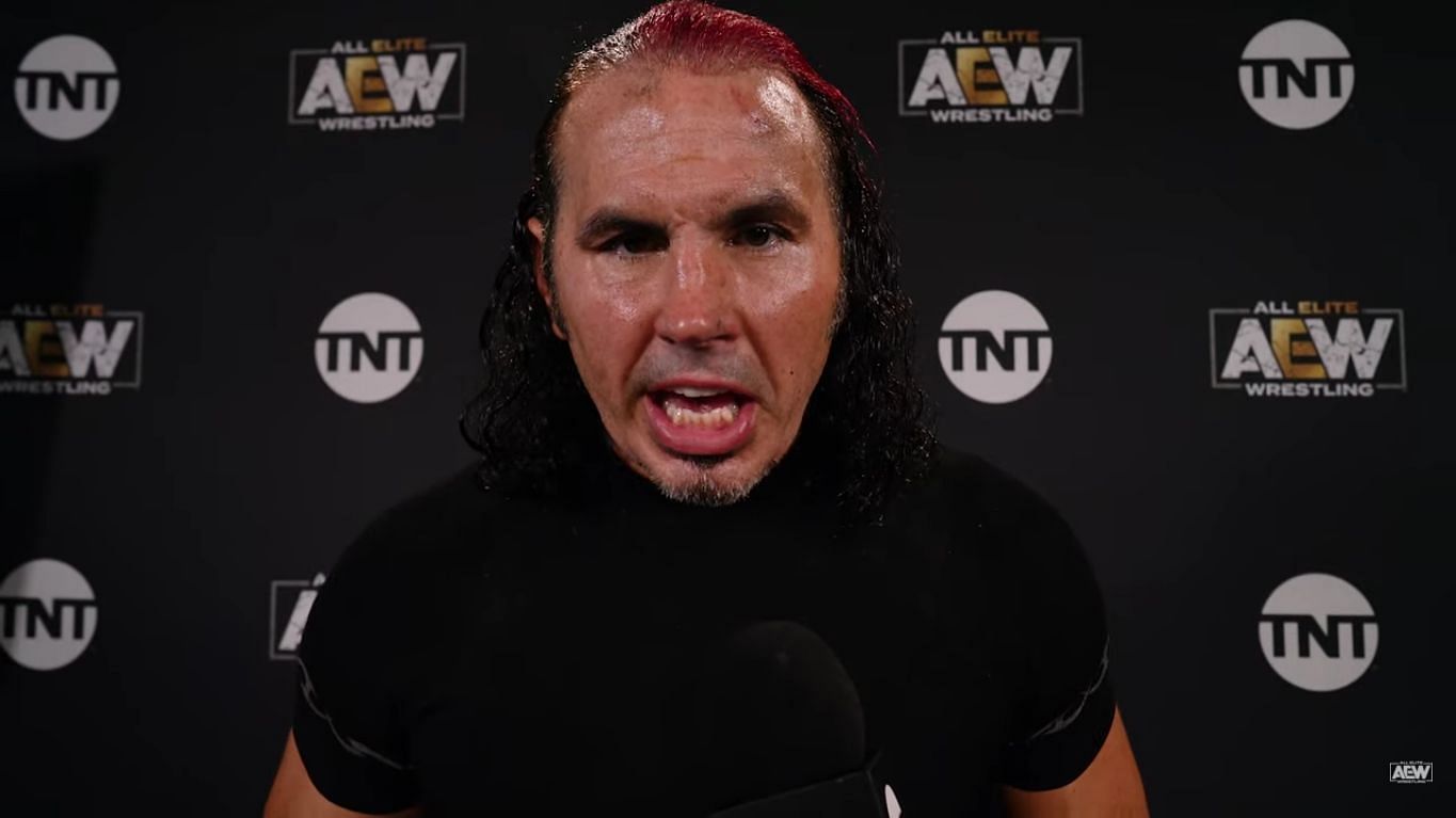 Matt Hardy was initially supposed to be part of the Dynamite main event