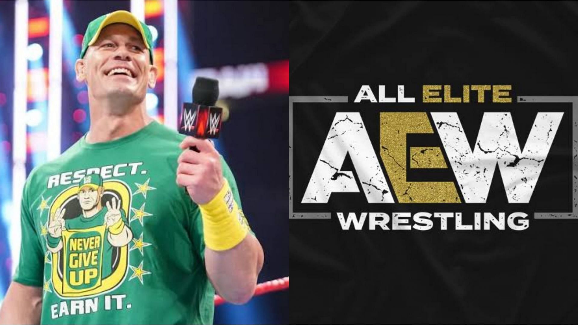 John Cena seemingly has brought WWE and AEW together