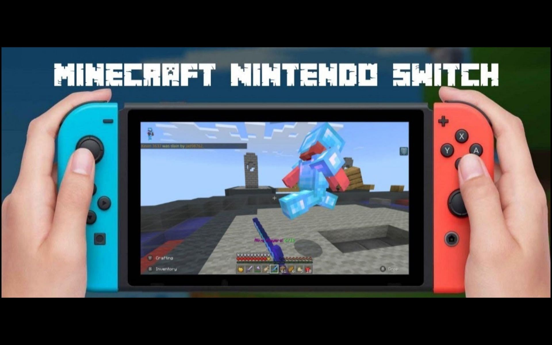 Minecraft, Unboxing and Gameplay, Nintendo Switch Lite