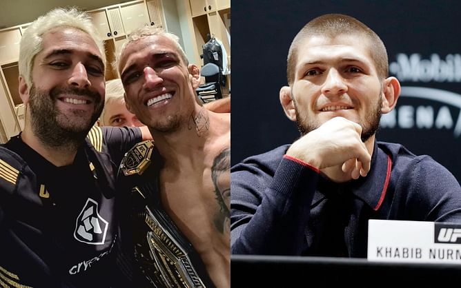 Khabib Nurmagomedov called out for "doing exactly what he criticized" Conor McGregor for