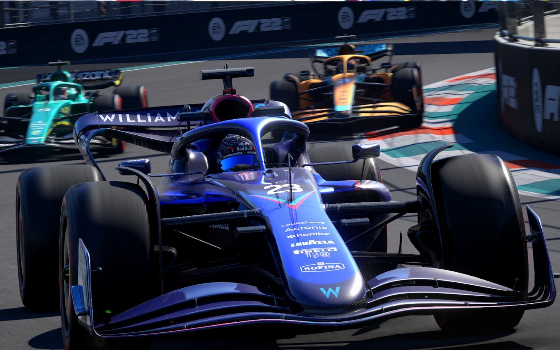 F1 22 can be as difficult as players want it to be (Image via Codemasters)
