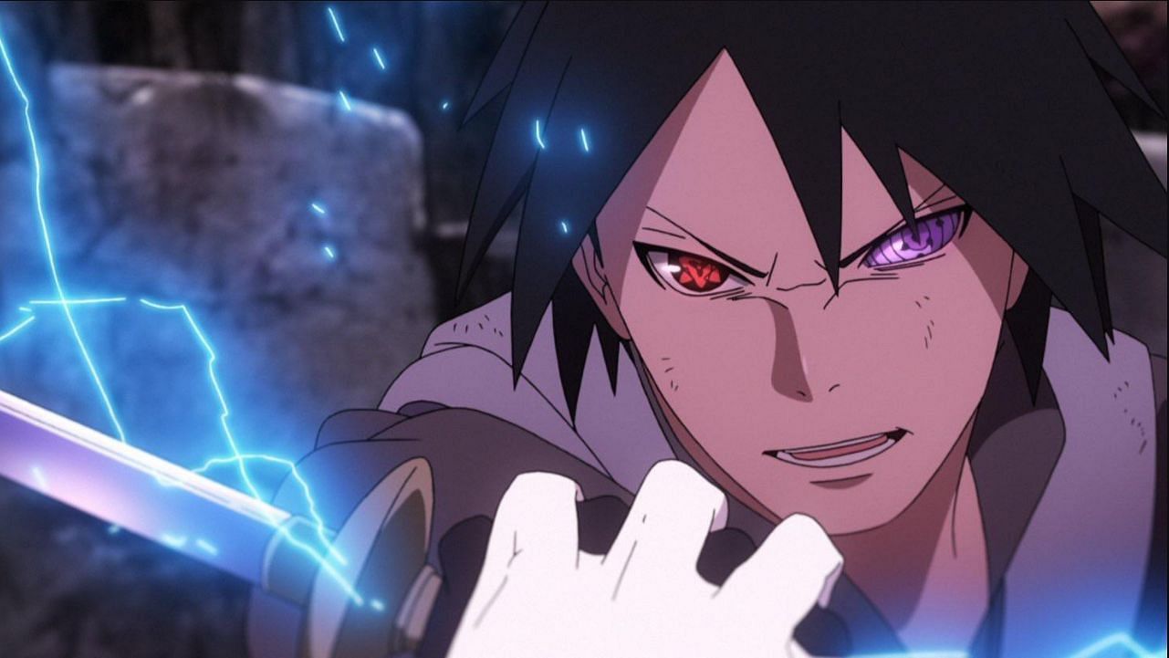 Sasuke Uchiha as shown in the anime (Image via Pierrot)