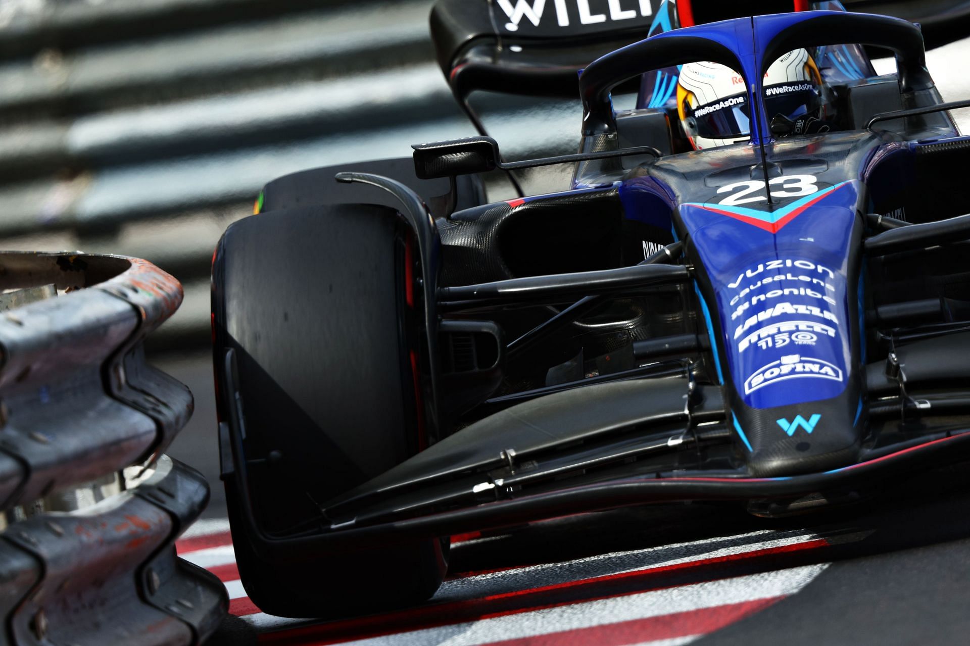 Williams F1&#039;s Alex Albon during the F1 Grand Prix of Monaco - Qualifying