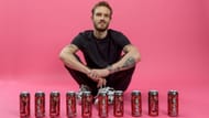 Felix with his G FUEL products (Image via G FUEL)