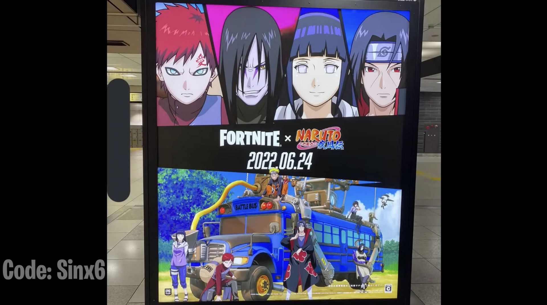 New Fortnite ad (Image via Sinx6/YouTube)