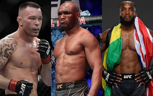 Colby Covington, Leon Edwards, and Kamaru Usman