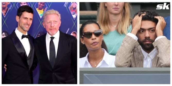 "I try to give them all my support, since I consider Boris as someone in my family" - Novak Djokovic on hosting Becker's girl friend and son in his player's box at Wimbledon