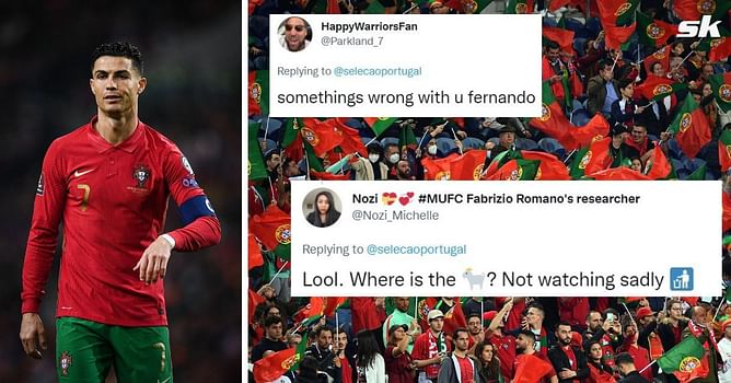 “Somethings wrong with u fernando”, “Santos Out” – Portugal fans react furiously as Cristiano Ronaldo fails to make starting line-up for Spain clash