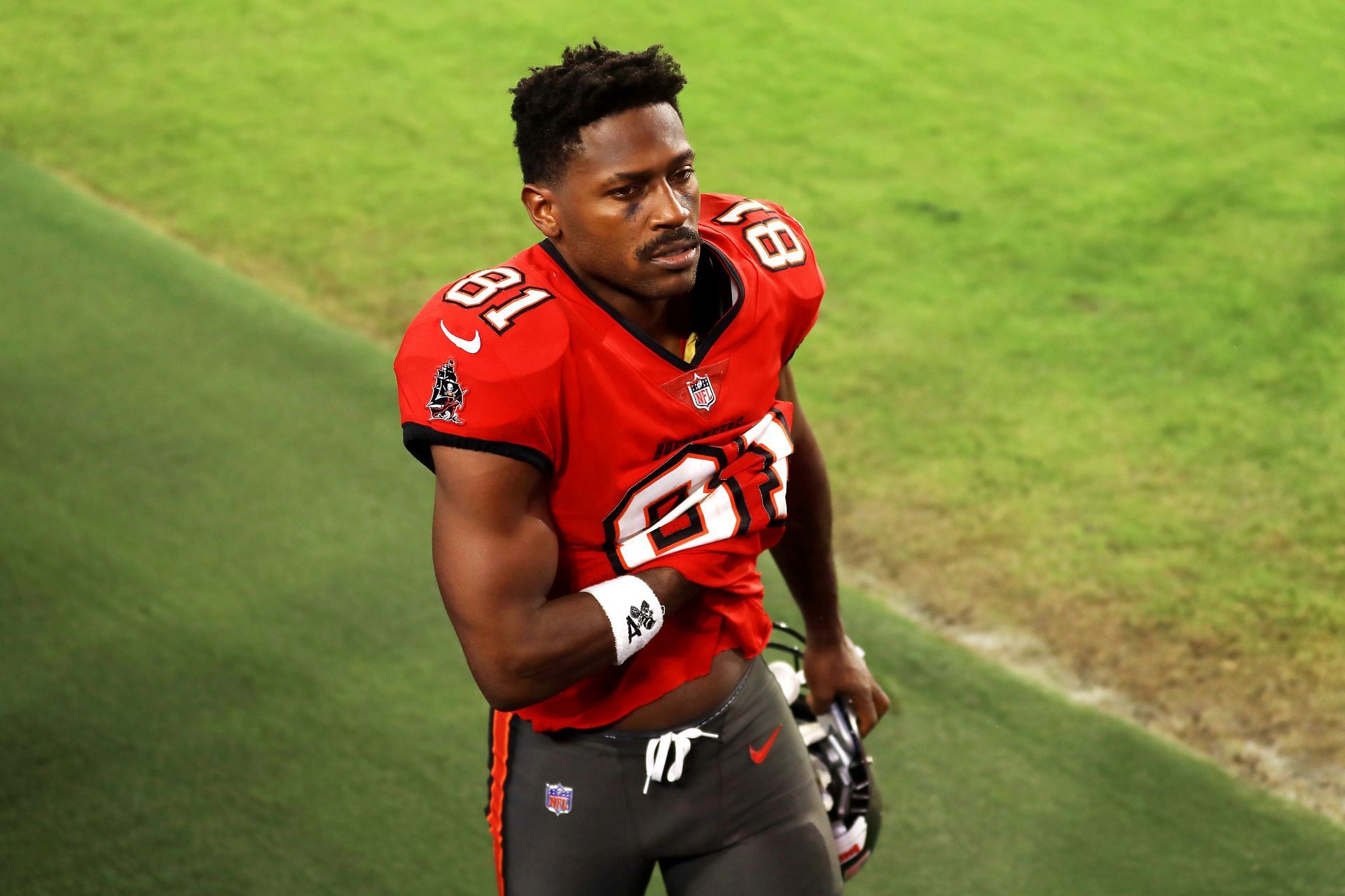 Brown with the Tampa Bay Buccaneers