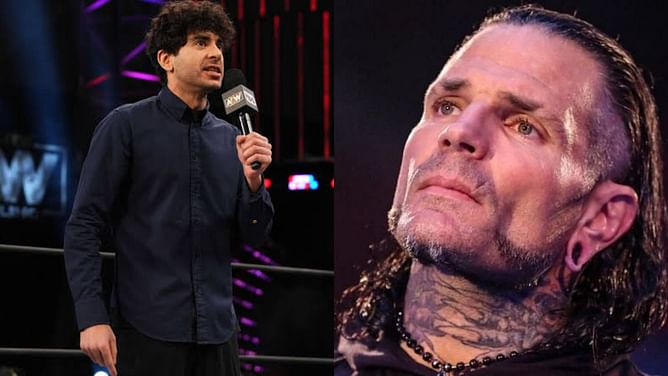 Tony Khan announces a major change to the originally scheduled AEW World Tag Titles Ladder Match following Jeff Hardy's suspension