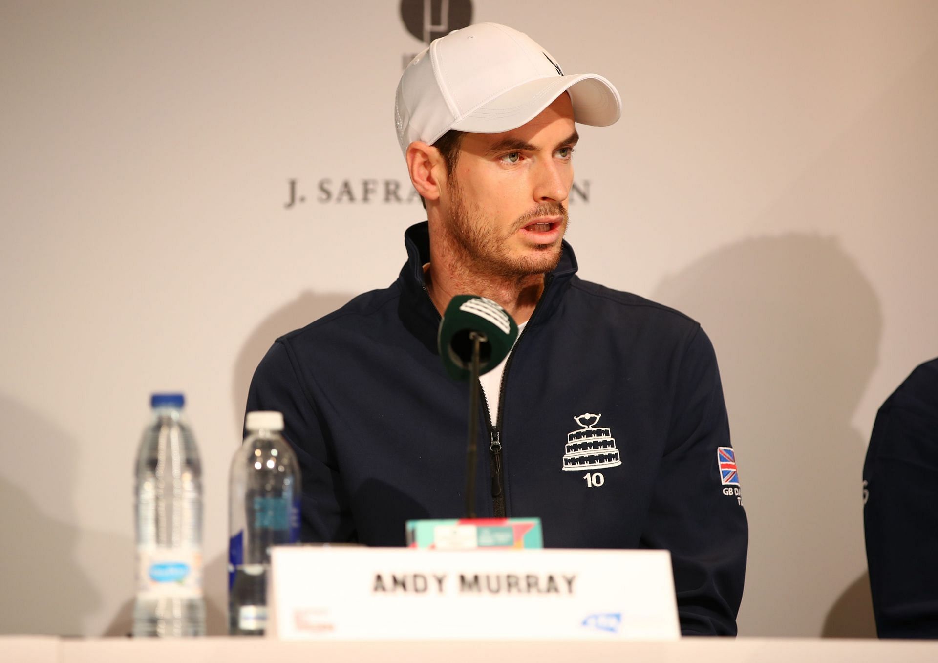 Andy Murray ahead of the 2019 Davis Cup