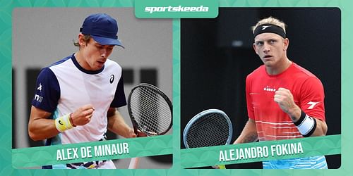 Alex de Minaur and Alejandro Davidovich Fokina