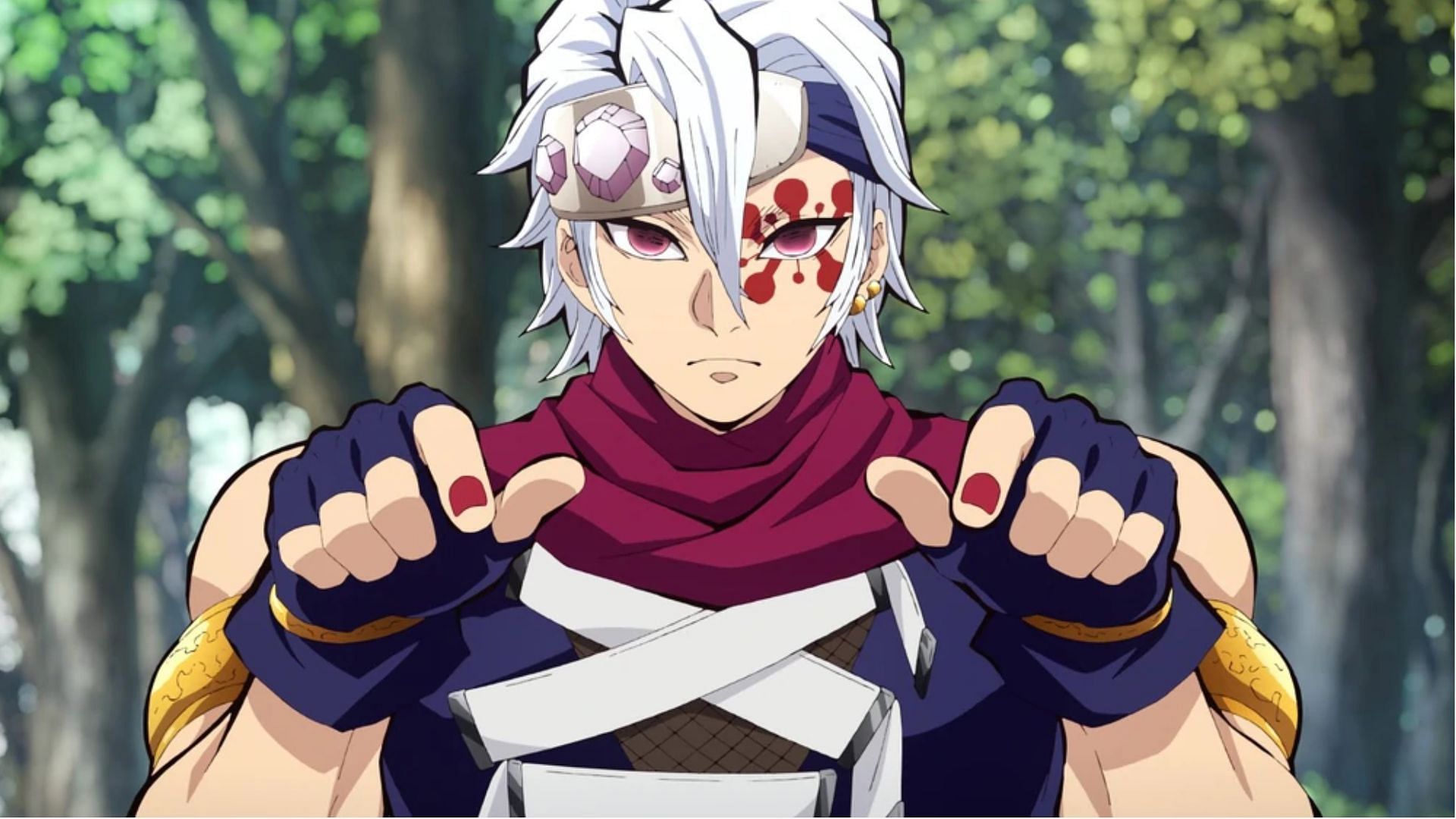 Tengen Uzui as seen in the anime series (Image via Ufotable)