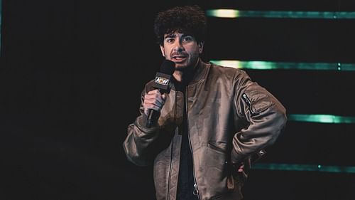 Tony Khan at AEW Revolution 2022 (credit: Jay Lee Photography)