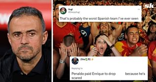 “Penaldo paid Enrique” – Spain fans enraged as 25-year-old star is dropped from starting XI against Portugal