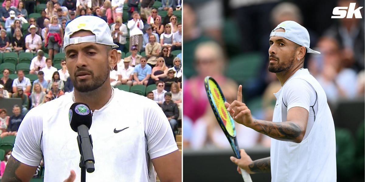 Nick Kyrgios is through to the third round of the 2022 Wimbledon Championships.