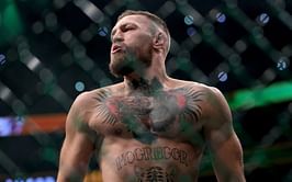 Why was Conor McGregor charged with strong-armed robbery?