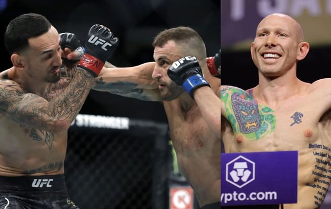 "It's hard to go against the champion" - Josh Emmett shares his prediction for Alexander Volkanovski vs. Max Holloway 3