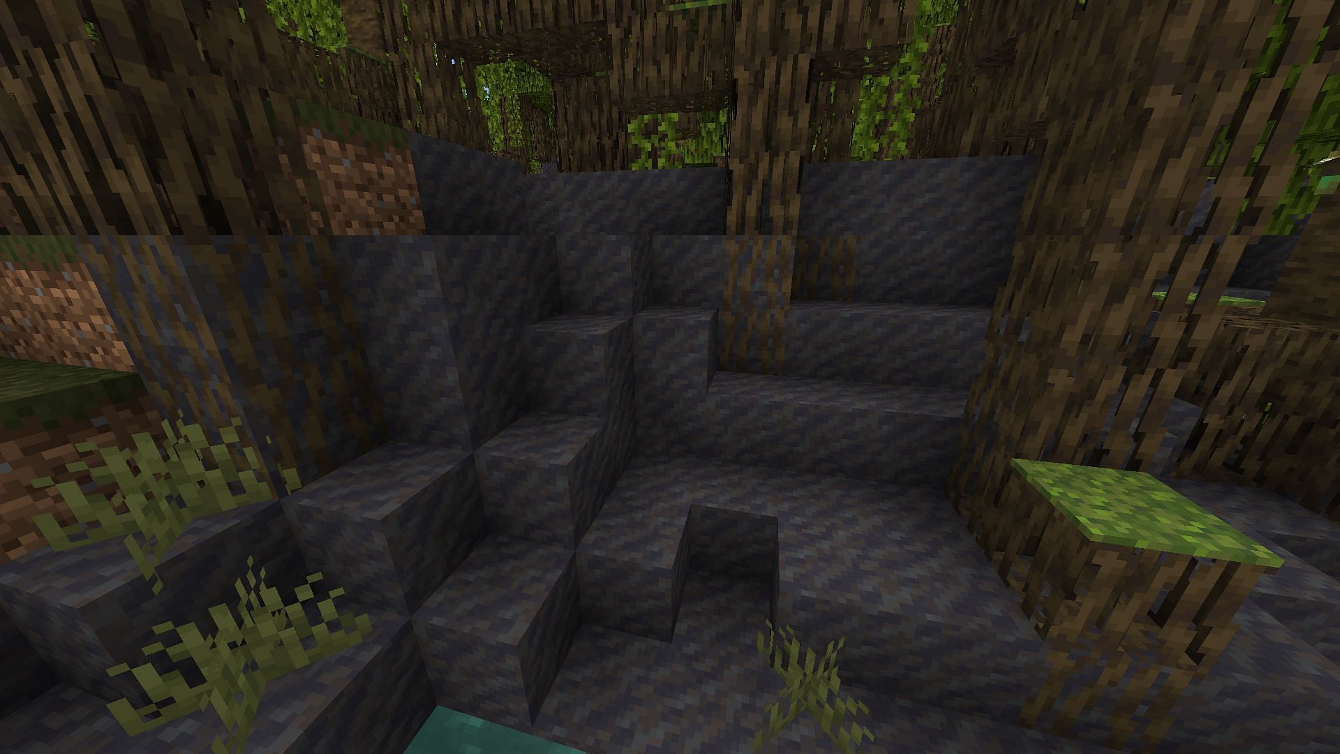 Mangrove trees and mud blocks in the new biome (Image via Mojang)