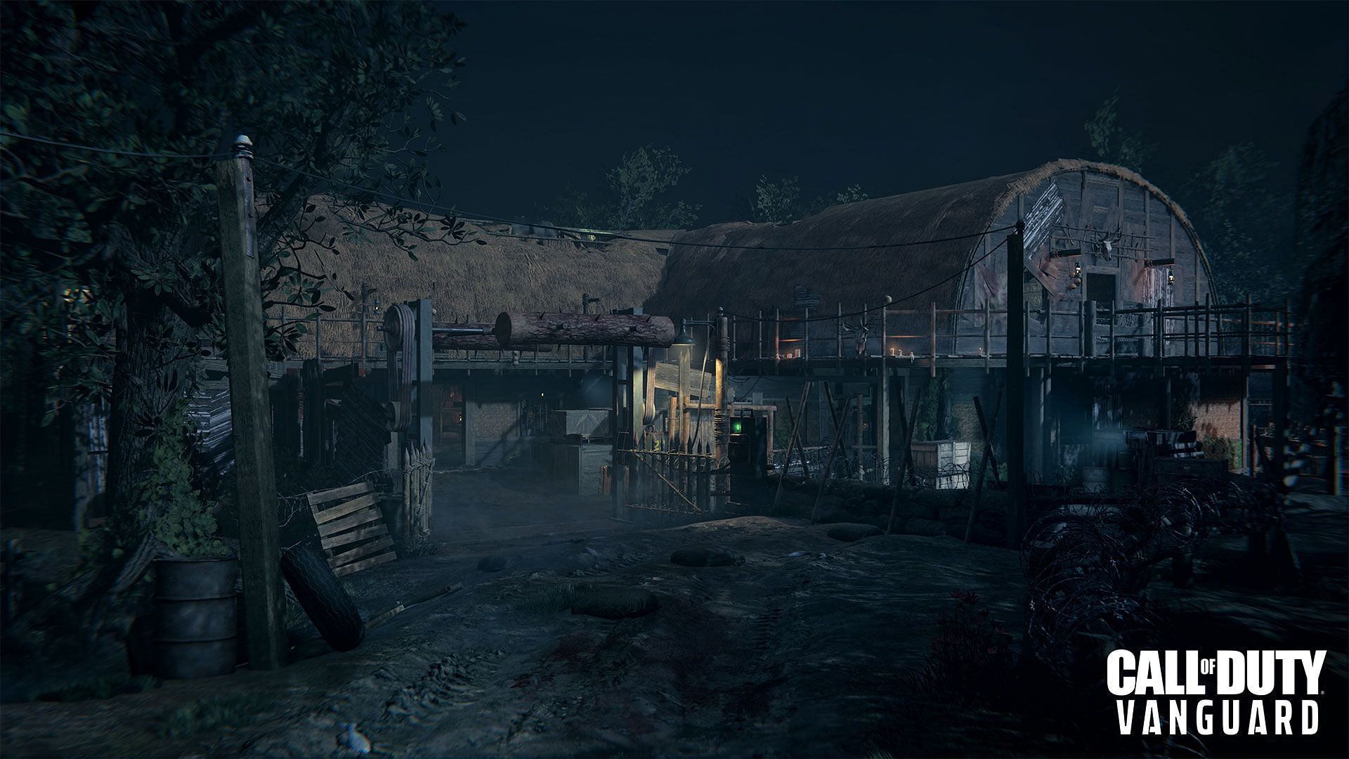 The Main Hut located in Shi No Numa (Image via Activision)