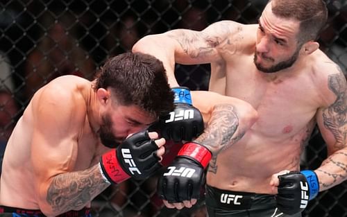 Lucas Almeida's fight with Michael Trizano was the most explosive on offer last night