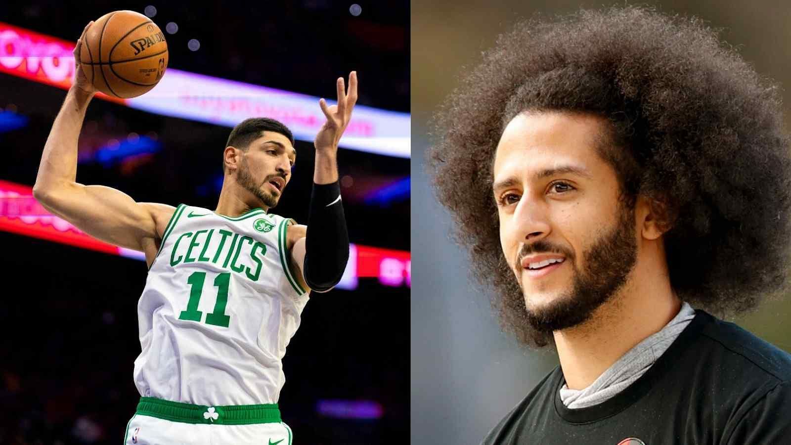 Enes Kanter said Colin Kaepernick stopped talking to him after his China comments | Mandatory Credit: Firstsportz