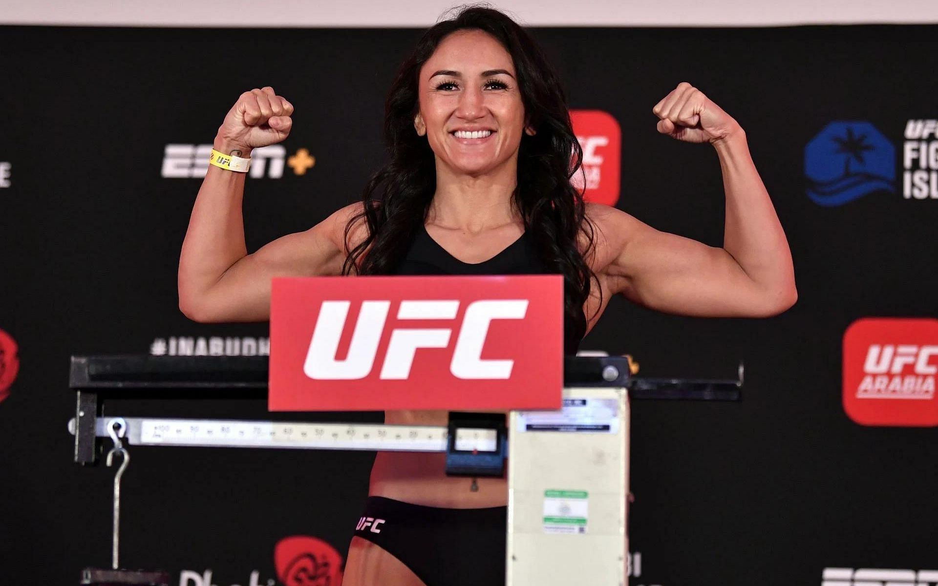 UFC strawweight champion Carla Esparza