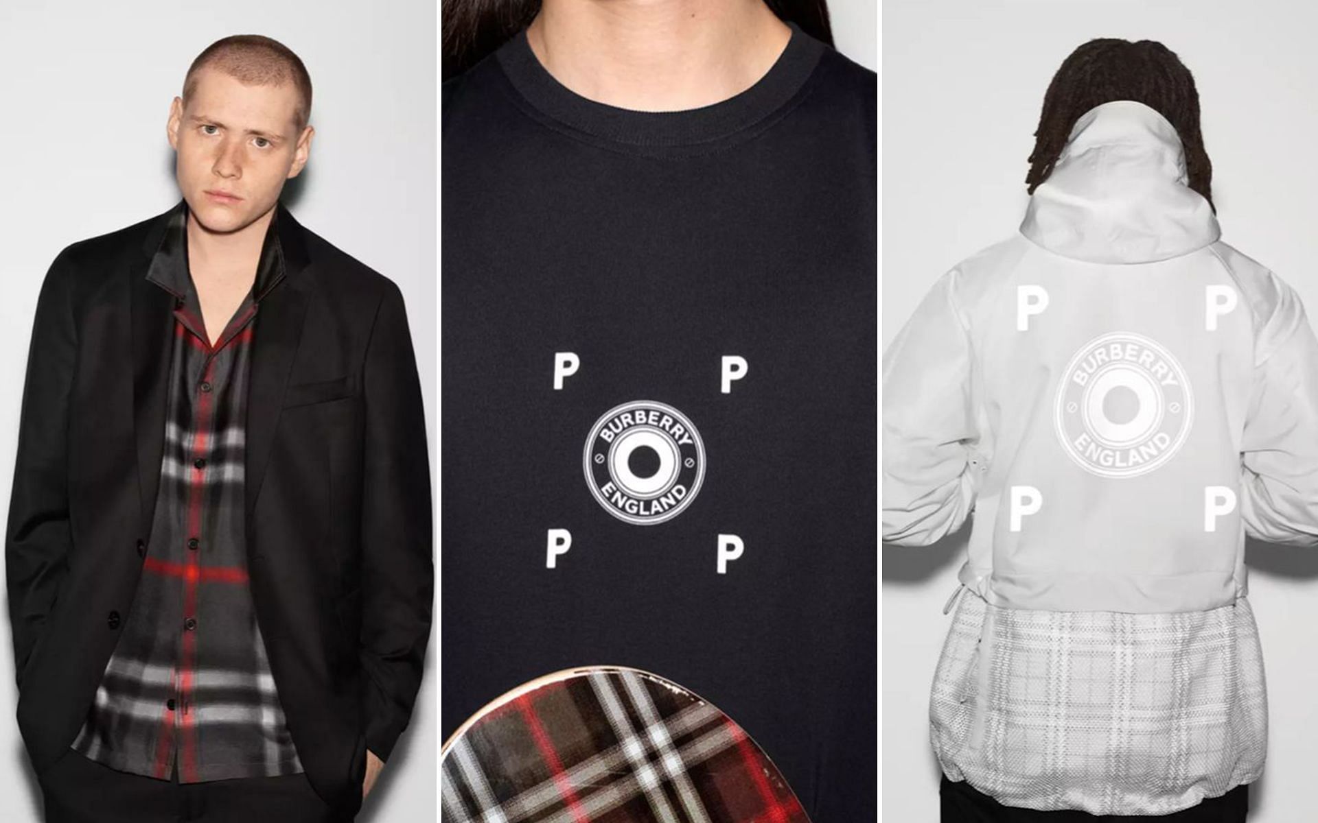 Burberry X Pop Trading Company created a capsule collection (Image via Burberry)