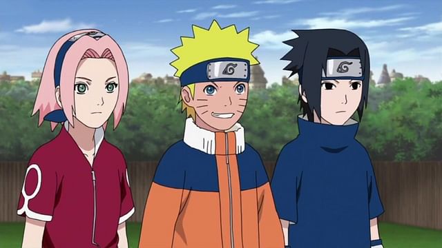 Team 7 in Naruto