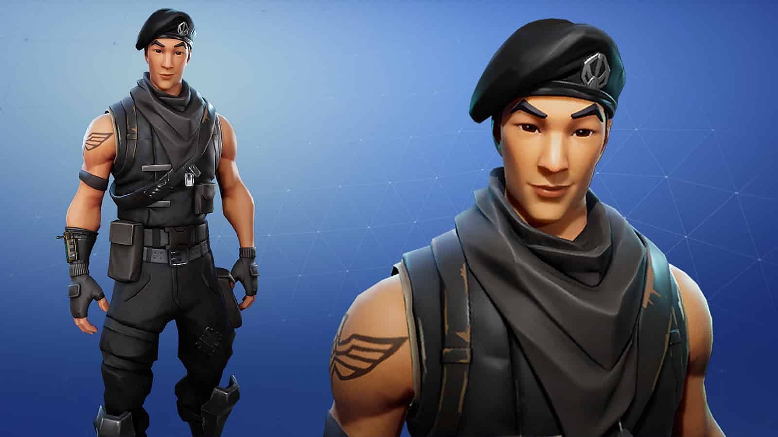 Special Forces is the rarest Fortnite skin to be released in the Item Shop. [Image via Epic Games]