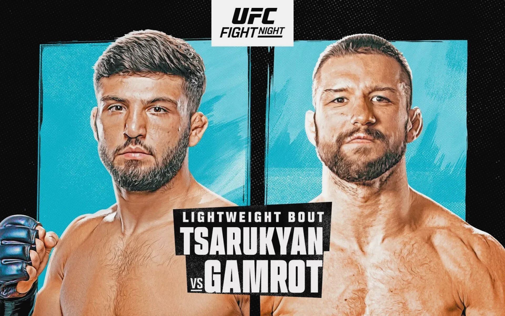 UFC Fight Night: Tsarukyan vs. Gamrot [Image courtesy: @UFC via Instagram]