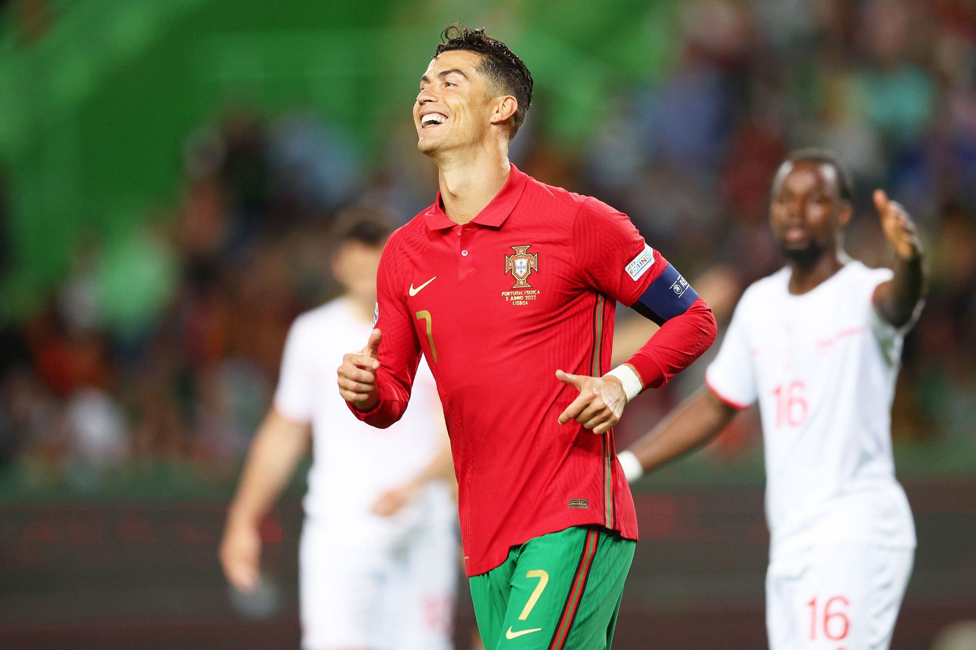 The Portuguese skipper took his tally to 117 international goals!