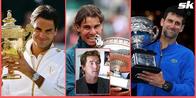 Mark Woodforde picks attributes of Rafael Nadal, Novak Djokovic and Andy Murray while building his perfect player, opts for Roger Federer's serve