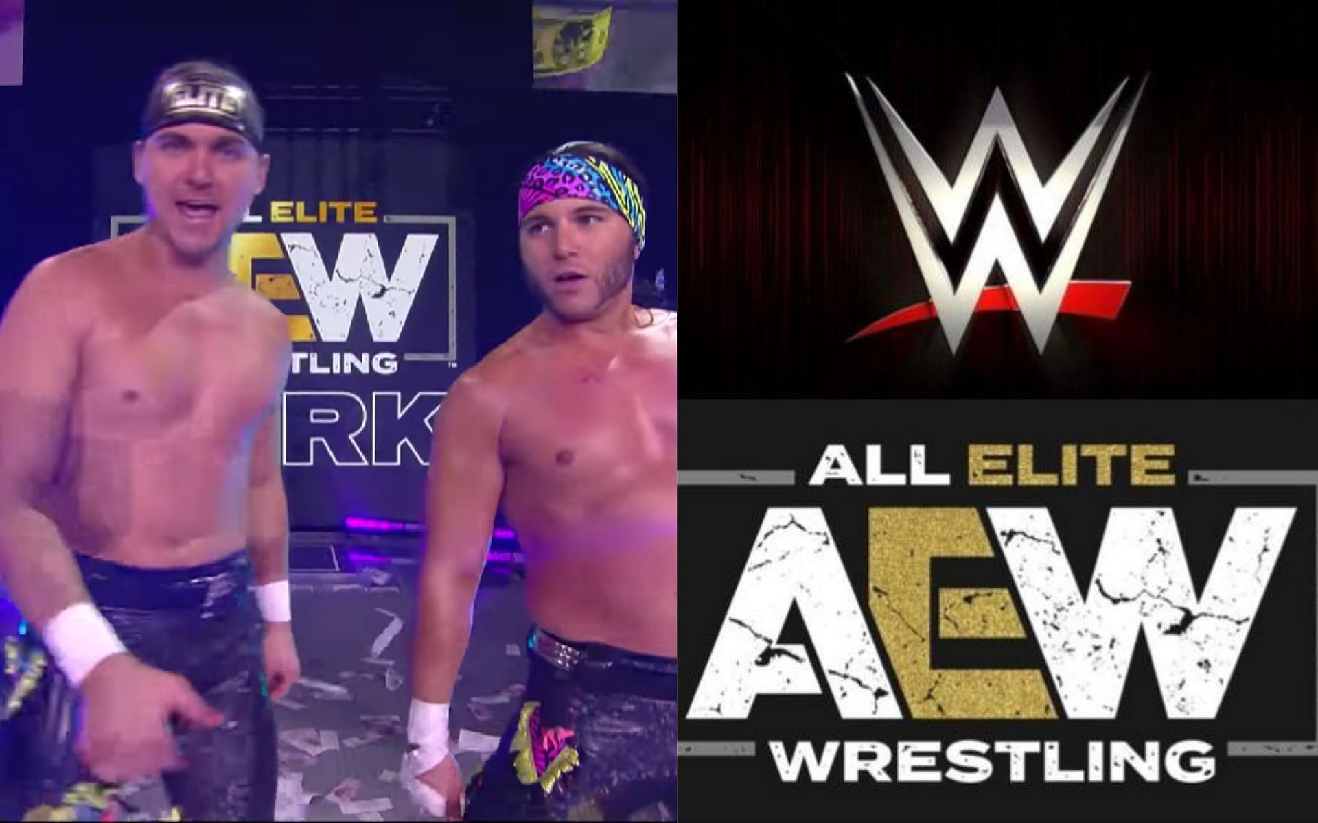 The current AEW World Tag Team Champions, The Young Bucks.
