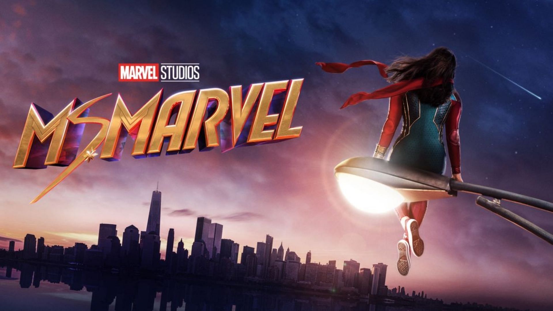 The official poster for Ms. Marvel (Image via the Disney)