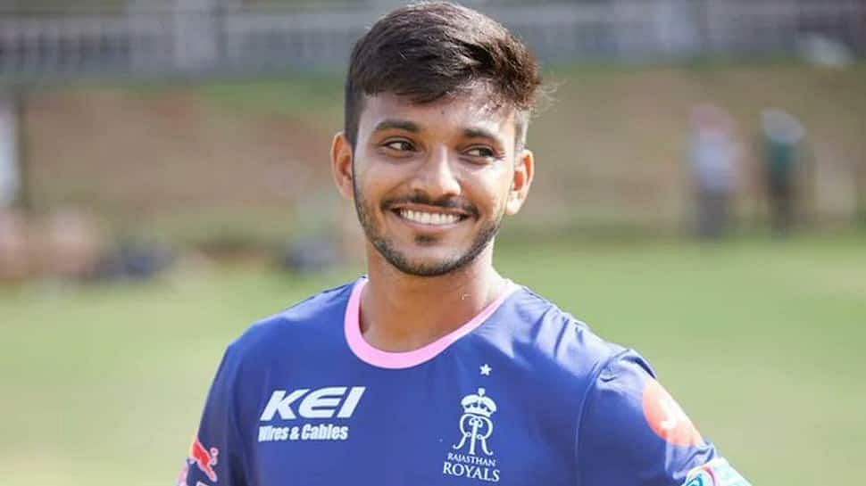 Chetan Sakariya represents Zalawad Royals in the Saurashtra Premier League 2022 (Image Courtesy: Zee News)