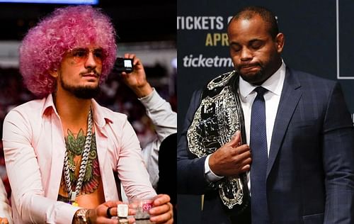 Sean O'Malley (left) & Daniel Cormier (right)