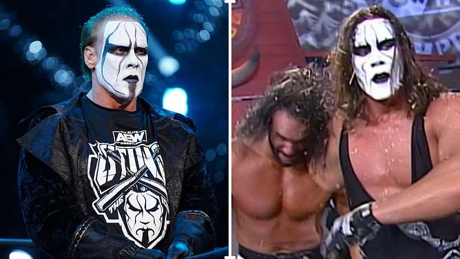 "You saw Sting start in a similar position" - Tony Khan compares rising AEW star to WWE Legend