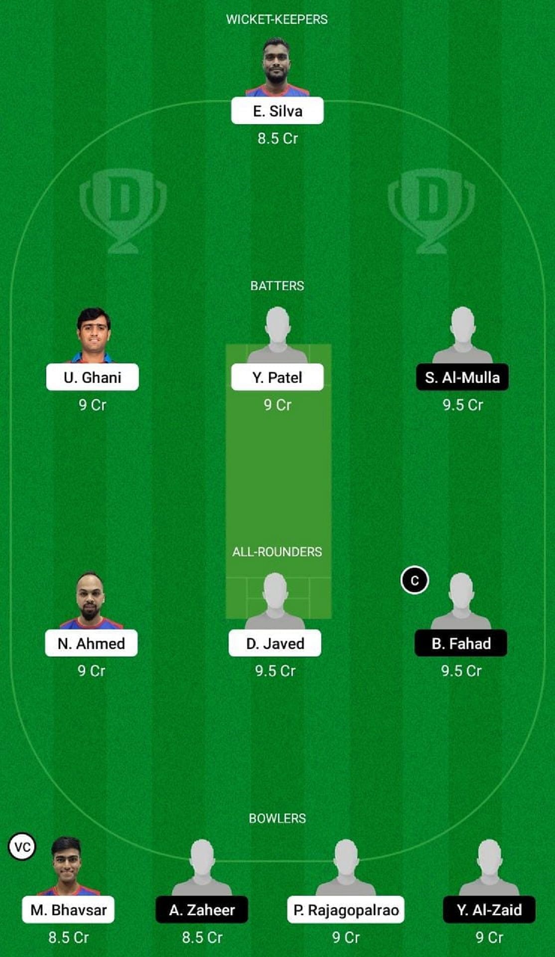 IND-XI vs KUW-XI Dream11 Fantasy Suggestion #2