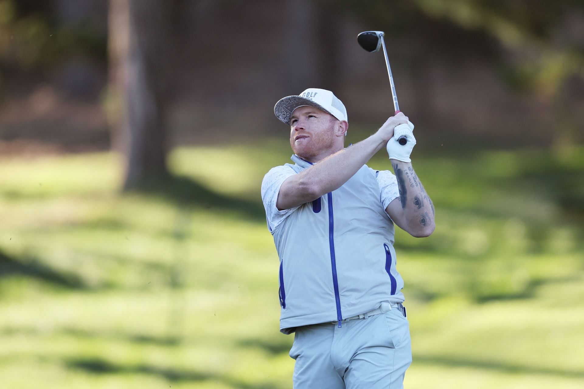 Canelo Alvarez will play in a golf legends tournament called Icon Series alongside other sports icons. (Photo by Getty Images)