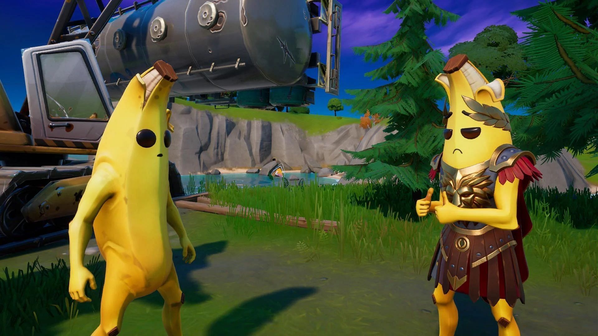 Peely&#039;s status in Fortnite lore is legendary (Image via Epic Games)